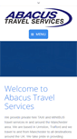 Mobile Screenshot of abacus-travel.co.uk